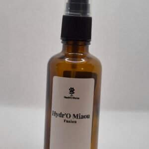 Flacon spray Hydrolat naturel pour chat HydrO Miaou Fusion Herb' O patte